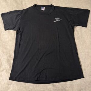 Vintage COORS LIGHT Single Stitch T-Shirt Silver Bullet Russell Athletic 42-44